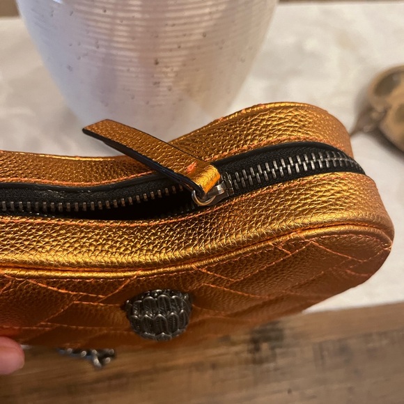 Kurt Geiger Orange Heart Crossbody Bag - Picture 4 of 16